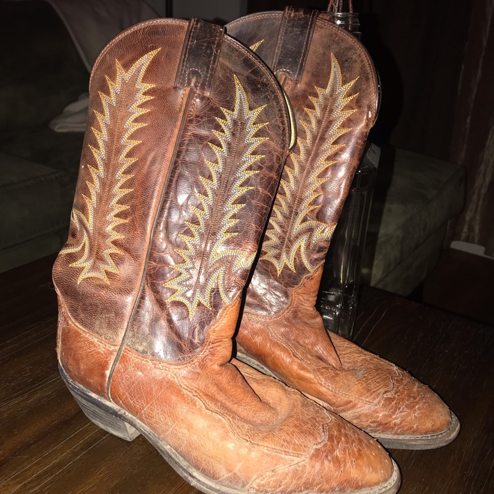 Western boots Tony Lama men’s 8 - Picture 5 of 6